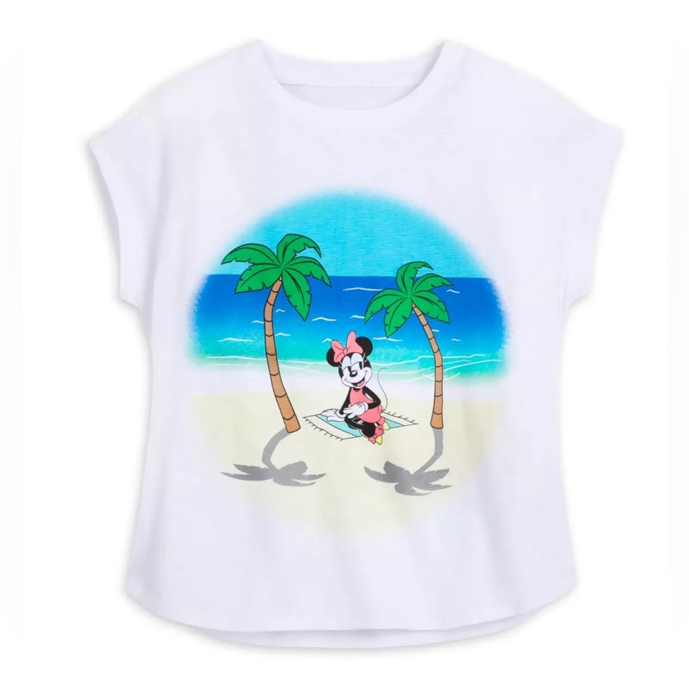 T-shirt for woman - Minnie Mouse Summer Beach